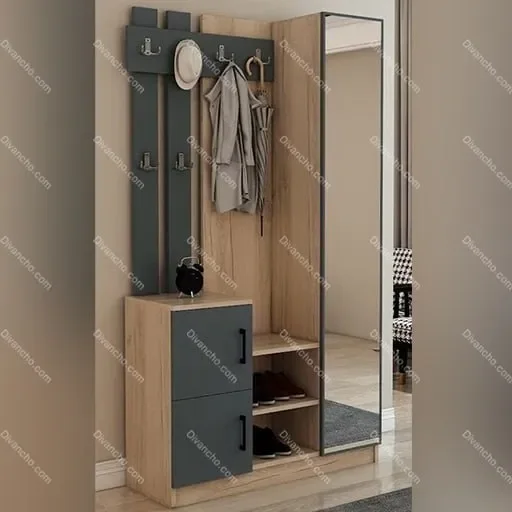 جاکفشی ایستاده با آینه کد DC091