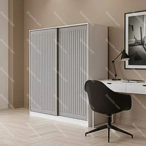 کمد لباسی درب ریلی کد DC119