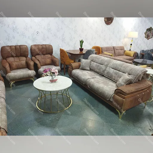 مبلمان تخت خواب شو مدل ویکتور هشت نفره PD0013