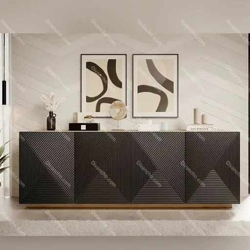 میز کنسول سه بعدی کد DC087