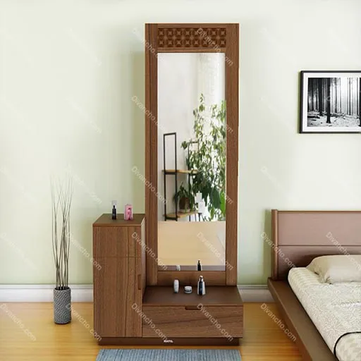 آینه قدی به همراه کمد کد DC109