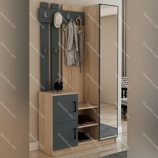 جاکفشی ایستاده با آینه کد DC091