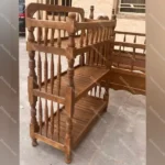 تخت چوبی کودک نوجوان کد DC117