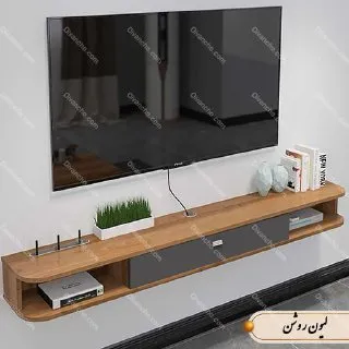 میز تلویزیون دیواری کد DC121